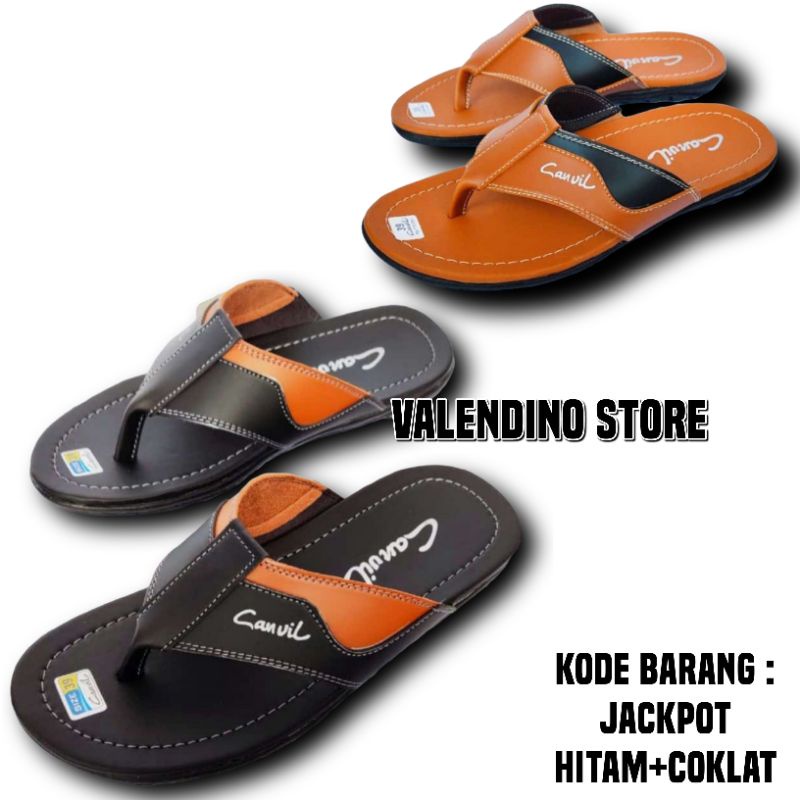 SANDAL KULIT PRIA BELI 1 GRATIS 1-4