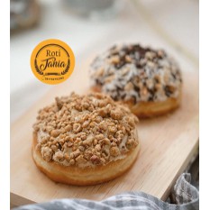 DONAT ROTI TANIA - BEST SELLER ( Keju , Meses , Coklat Ulir , Kacang , Mint , Martabak, Nougat)