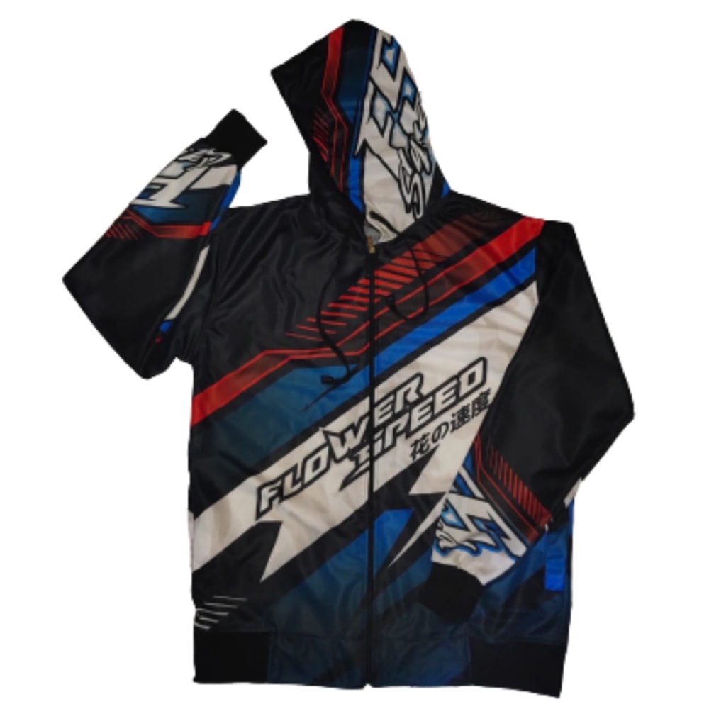 Sweater Racing/Jaket Racing Flower Speed/Jaket Flower Speed Original Terbaru Big Sale Jaket Racing 2