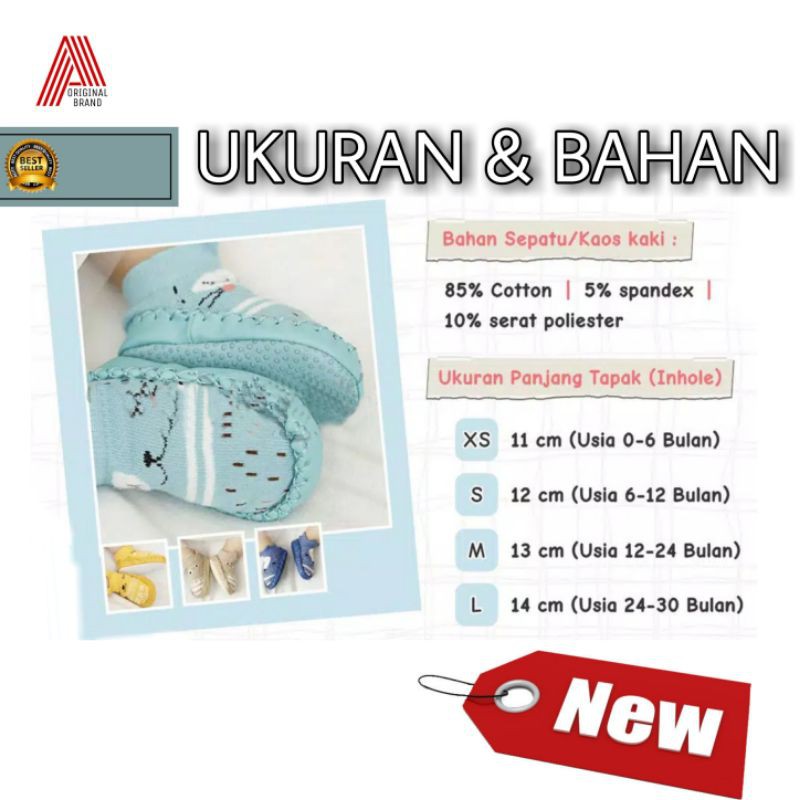 SEPATU PREWALKER / SEPATU  BAYI / LUCU MOTIF BINATANG /SANDAL BAYI