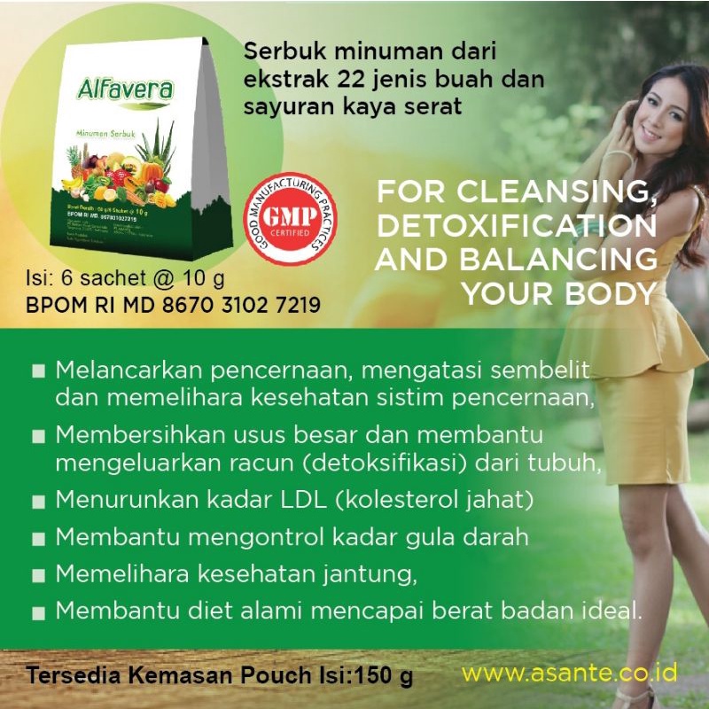 Detox Alfavera/Fiber Drink