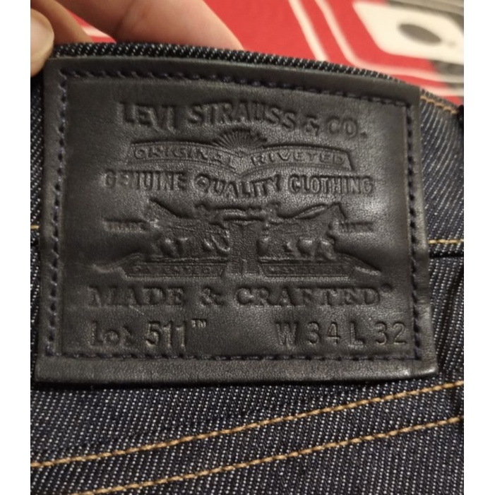 Levis 511 LMC Selvedge MOJ