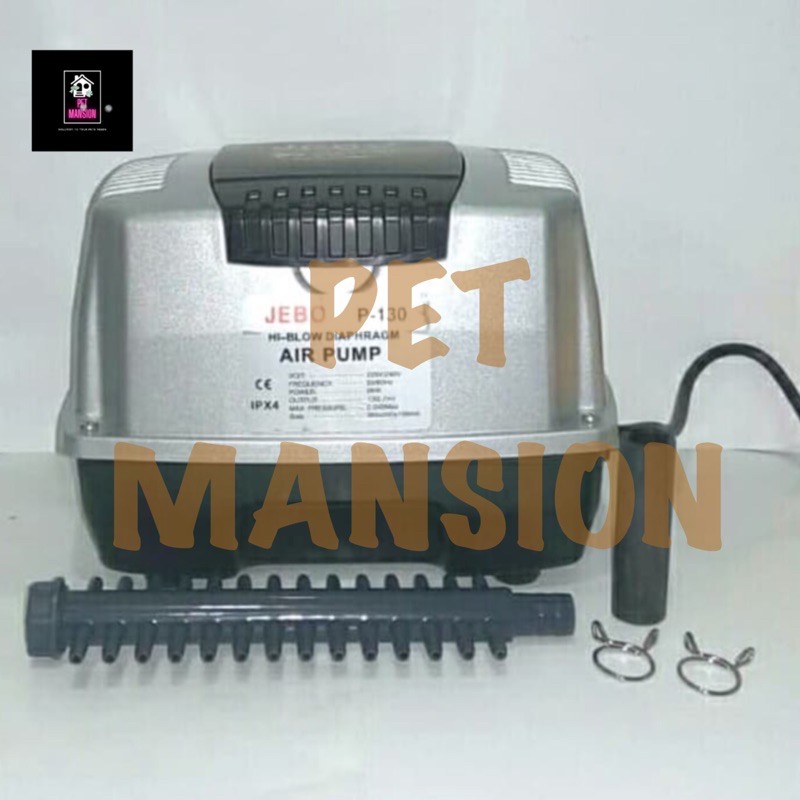 JEBO p130 aerator ( pompa udara p-130 ) p 130 hi-blow