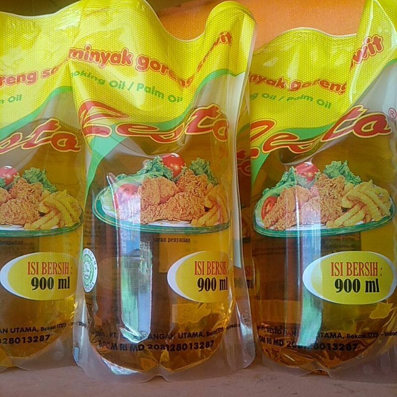 minyak goreng resto 900 ml / minyak goreng murah