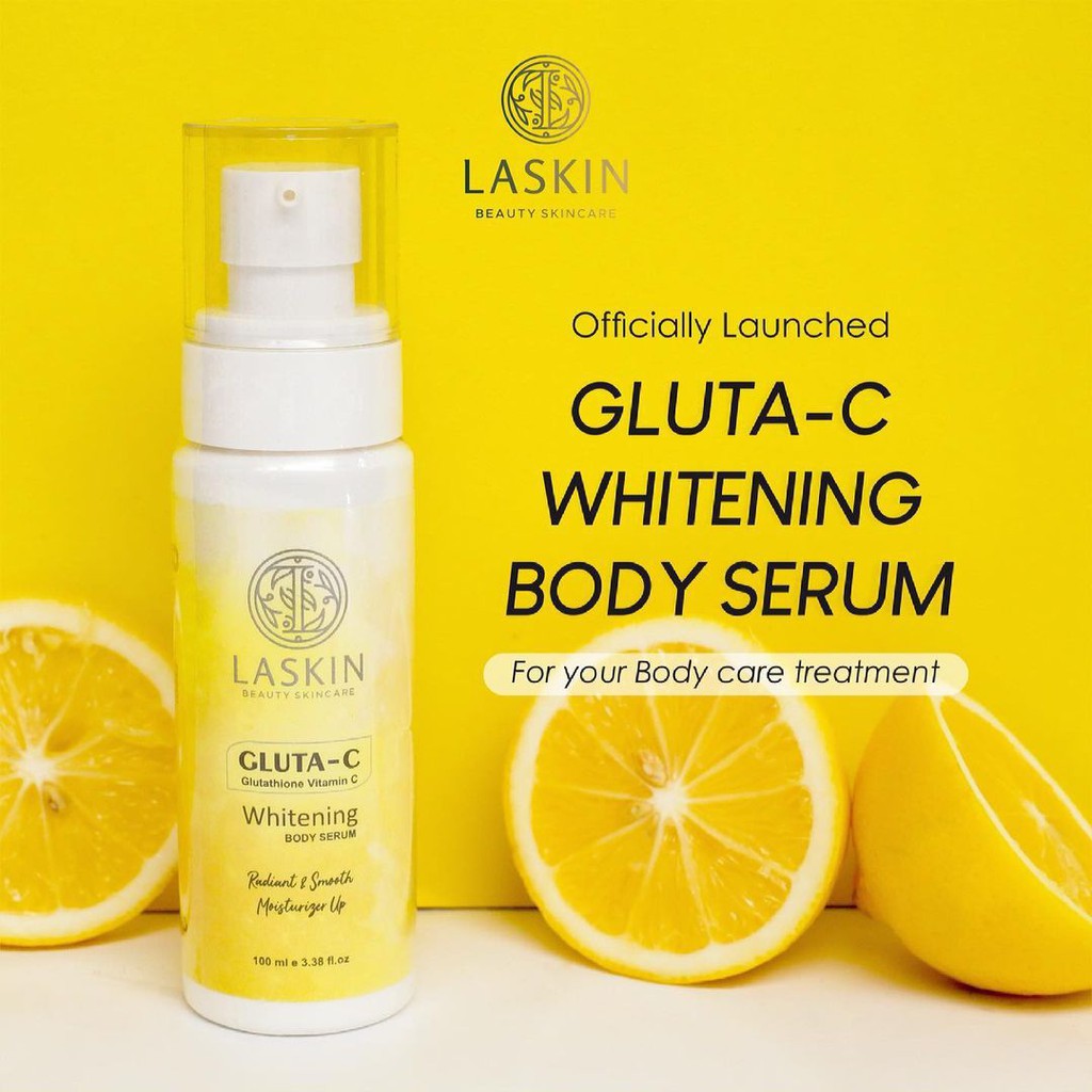 Laskin Gluta C Whitening Body Serum