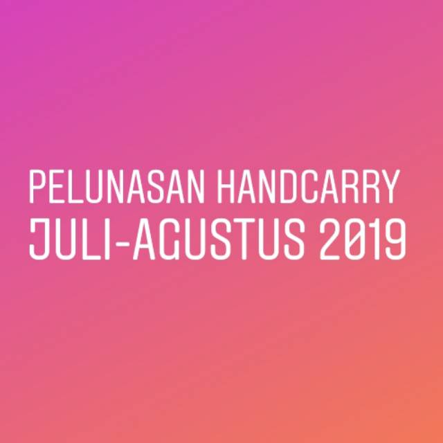 

HANDCARRY by @Saranghajakorea