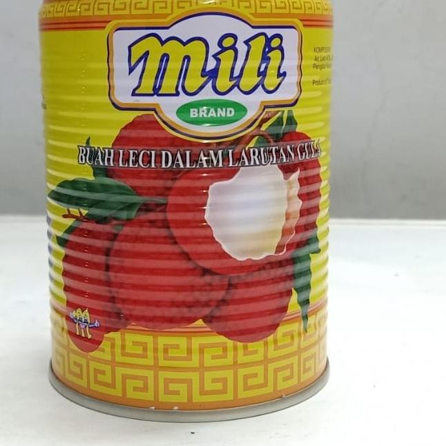 

Menarik Mili Longan / Mili Lychee Buah Kelengkeng / Leci dalam sirup 565gram GT7,,