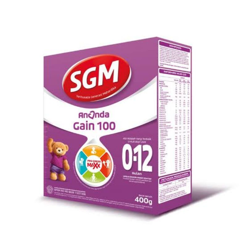 SGM ANANDA GAIN 100 400 GRAM