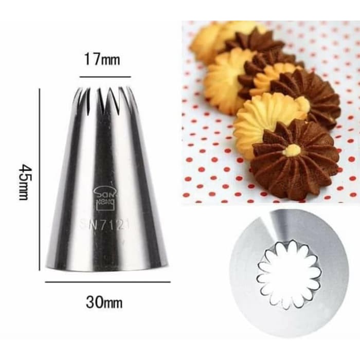 

PASTRY TIP/SPUIT SN 7121