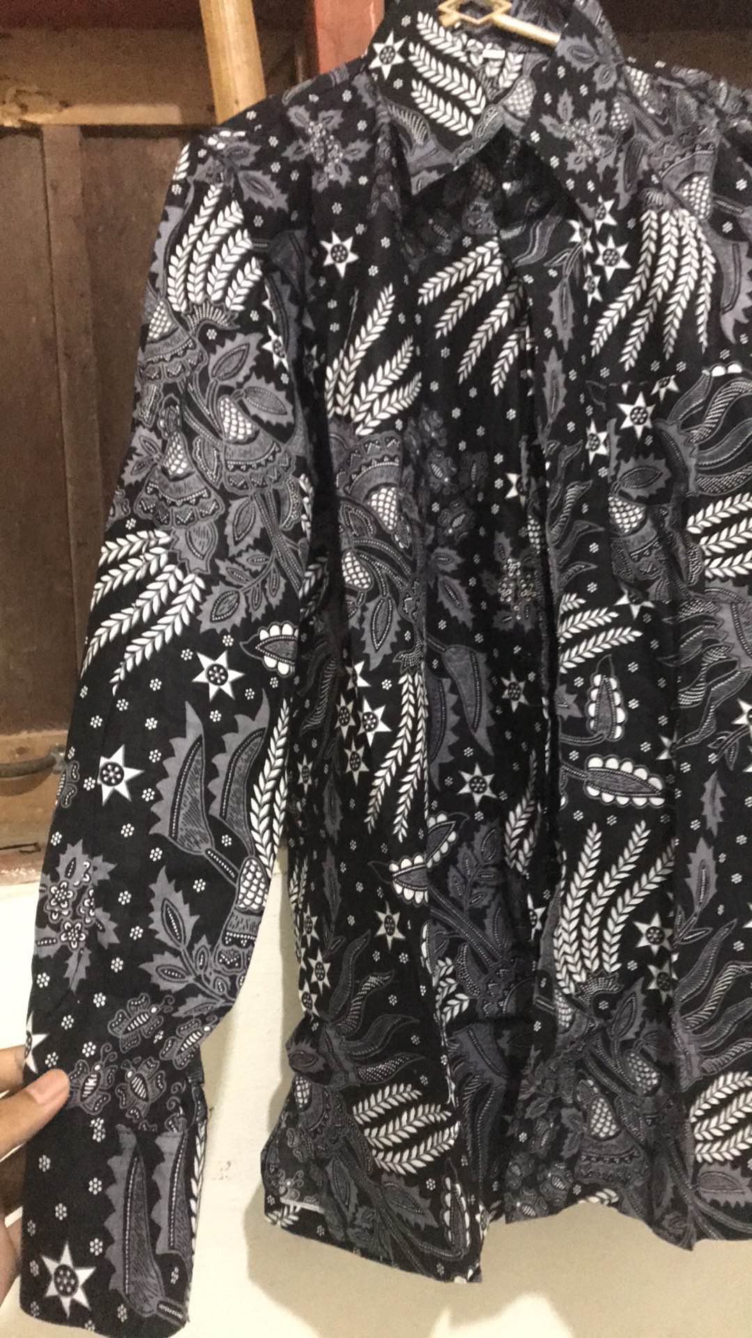 New Arrival Distro Batik Pria Bordir Sogan Hrb026 Batikaf Notoarto Batik Ipnu-ippnu Hem Pria Bel