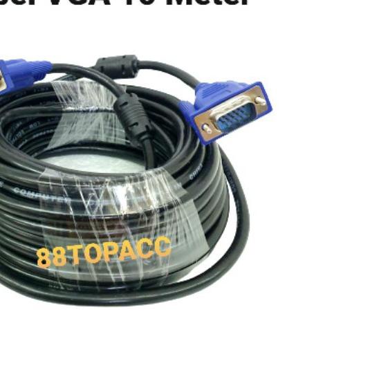♥ Kabel VGA 10 Meter / Cable VGA To VGA 10m / Kabel VGA 10meter ✯