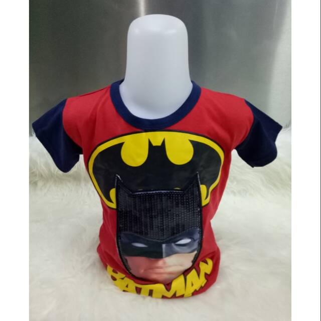 Kaos anak2 Batman (LED) DEFECT1-9 thn