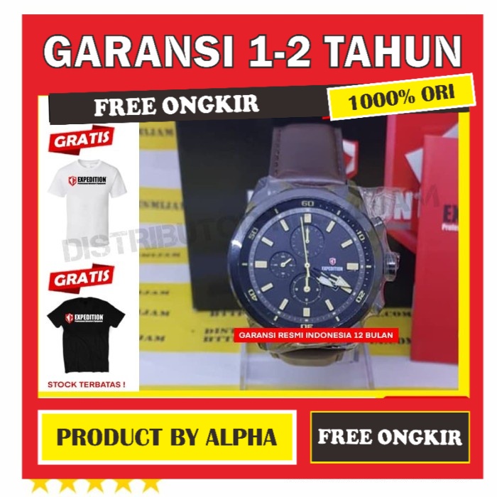 JAM TANGAN ORIGINAL EXPEDITION E6776M E6776 E 6776 GARANSI RESMI ORI PRIA COWOK COWO LAKI LAKI2