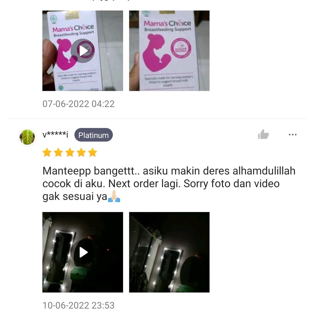 Pelancar ASI | Mama's Choice Breastfeeding Support ~ Suplemen ASI Booster Ibu Menyusui