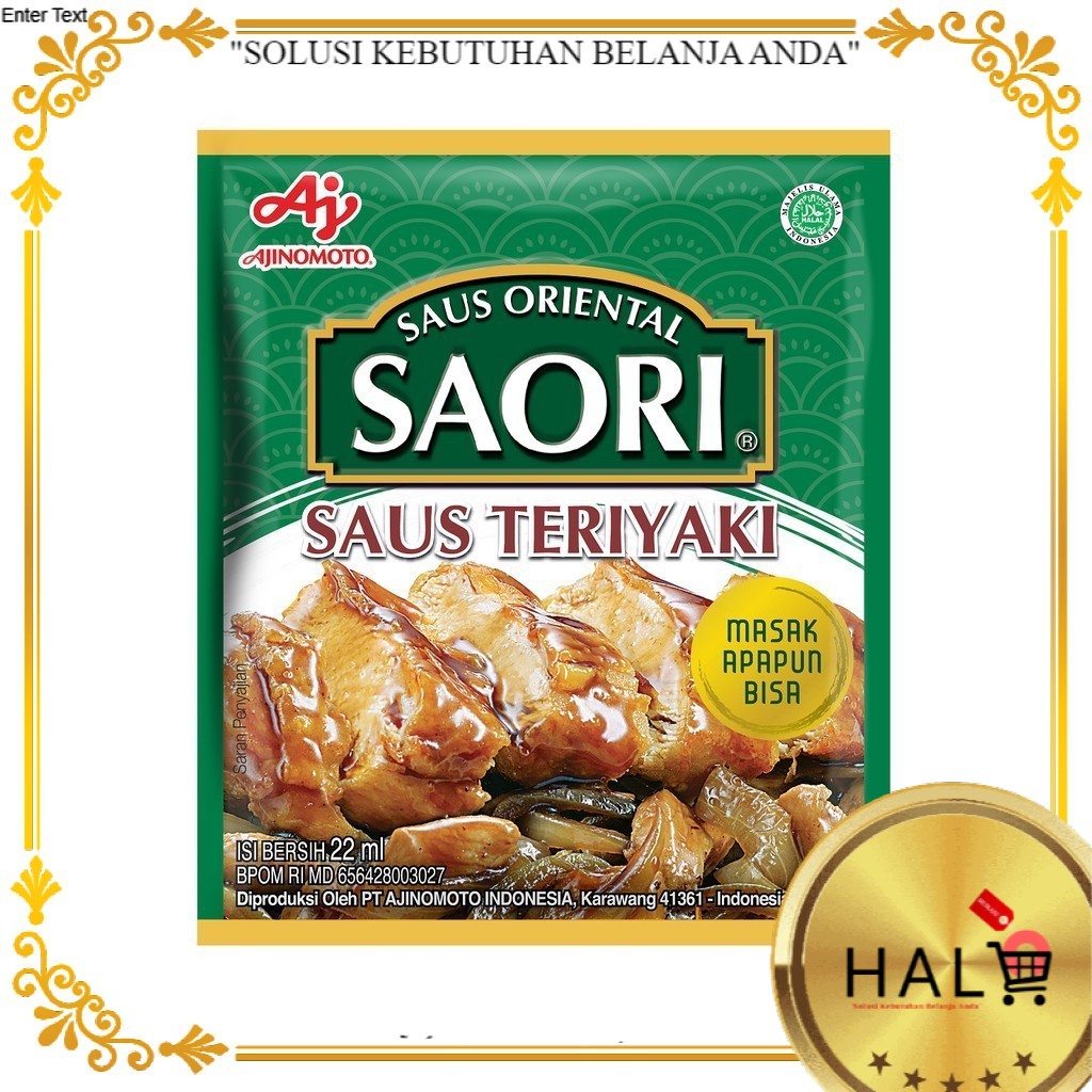 

SAORI TERIYAKI 22 ML