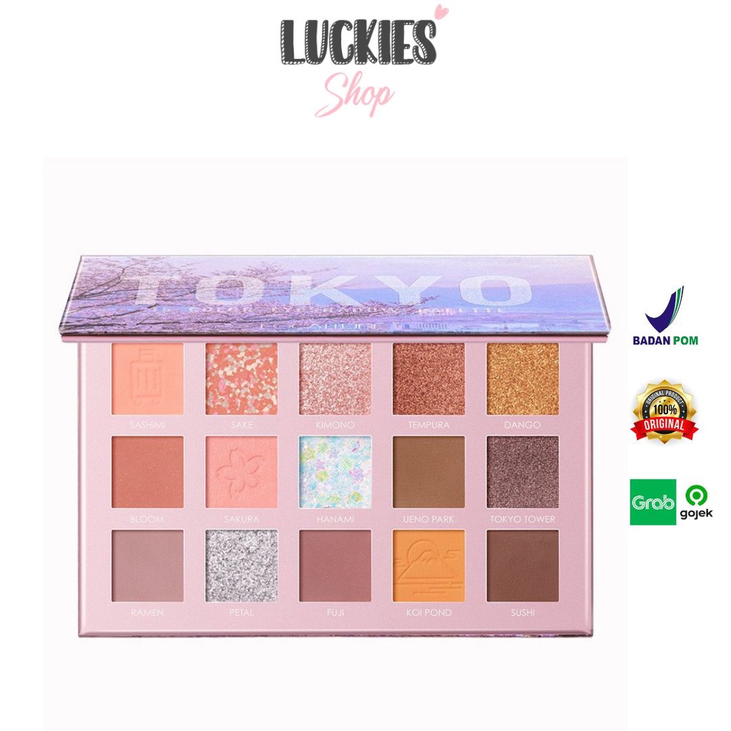 Official Distributor Focallure FA100 Glitter Eyeshadow Palette Go Travel Eyeshadow Focallure