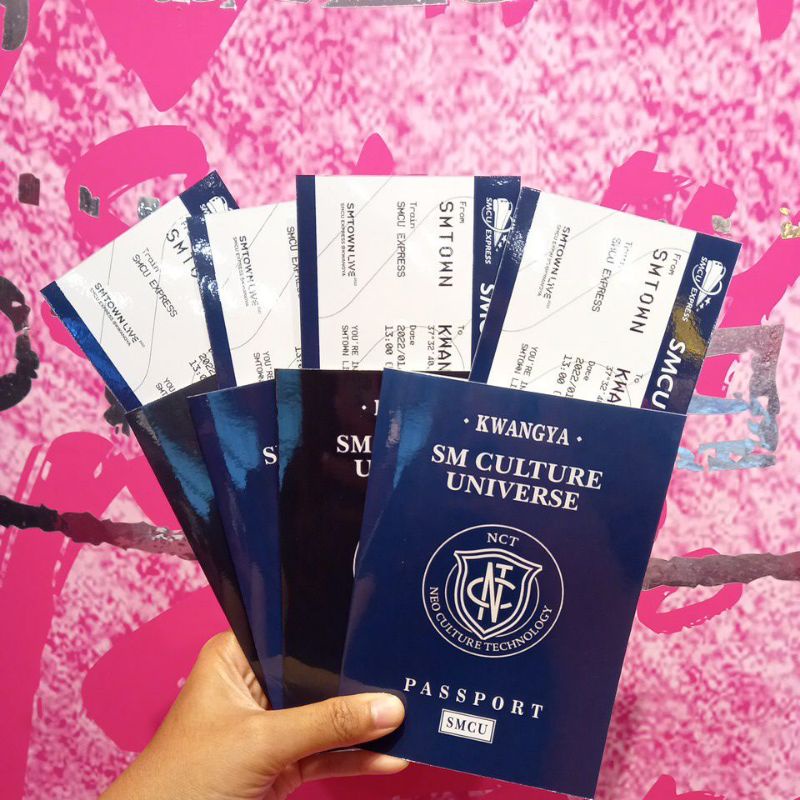 

TIKET PASSPORT SMCU Express Konser SMTOWN 2022 READY STOCK BACA DESC