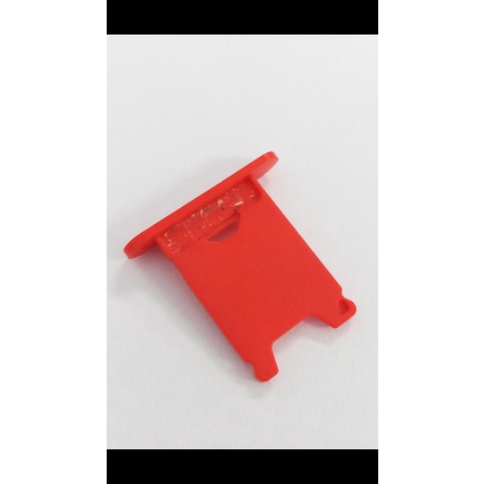 Simtray Sim Tray Card Slot Nokia Lumia N920 Merah 1 Pcs Baru