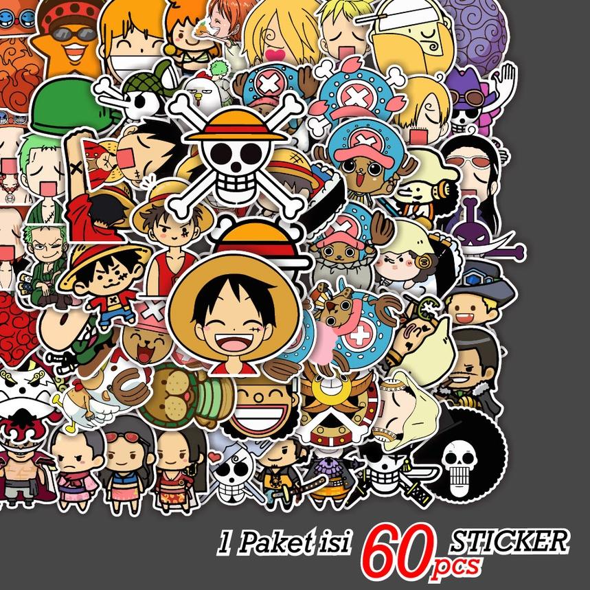 

Termurah dan terbaik >>[ MAC ] 60 PCS STICKER KARTUN ANIME ONE PIECE MONKEY D. LUFFY RORONOA ZORO NICO ROBIN NAMI LUCU AESTHETIC ANTI AIR UNTUK LAPTOP CASE TUMBLER KOPER HP - K16produck vyralral