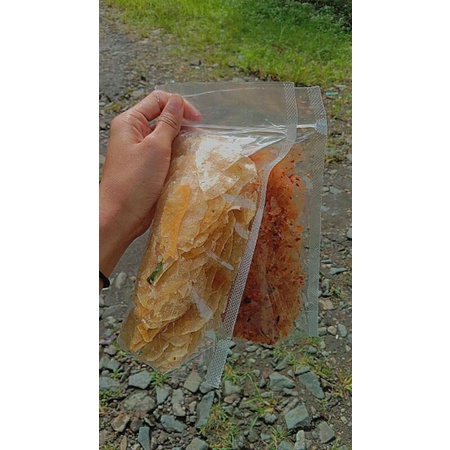 

kripik kaca pedas, ori, daun jeruk,