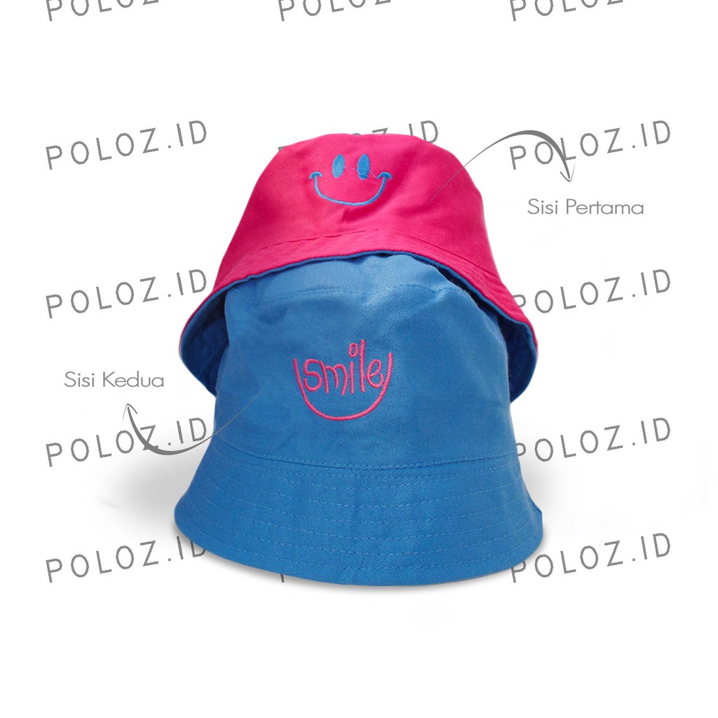 TERMURAH TOPI BUCKET TOPI BUCKET WANITA TOPI BUCKET PRIA TOPI BUCKET BORDIR SMILE TOPI BUCKET ANAK