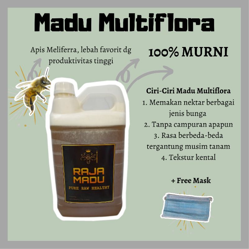 

MADU MULTIFLORA || MADU MURNI || 7KG