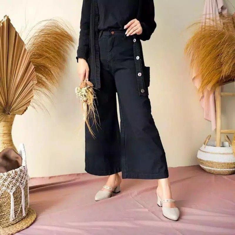 CELANA PANJANG KULOT SNOW// CUTBRAY LEPIS CELANA CEWE CEWEK LEVIS-2