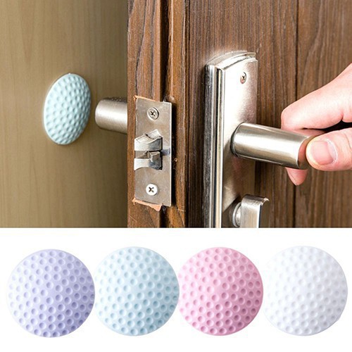 Pelindung Dinding Tembok Serbaguna / Pengaman Gagang Pintu Engsel Karet / Door Stopper Bulat / Pengaman Gangang Pintu Silicone