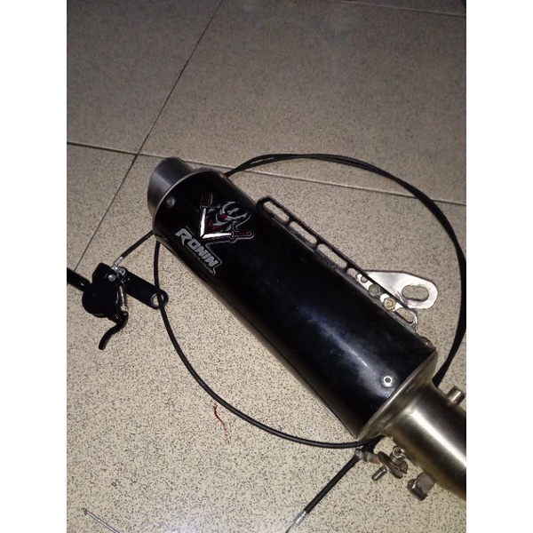 KNALPOT RONIN 3TECH inlet 38 (silincer and sifter only)