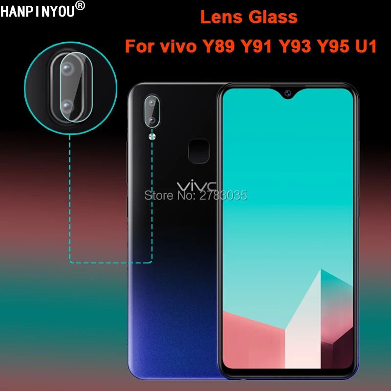 PROMO 3IN1 TEMPERED GLASS LAYAR KAMERA SKIN CARBON VIVO Y91 Y93 Y95 TG ANTI GORES FULL SCREEN GUARD