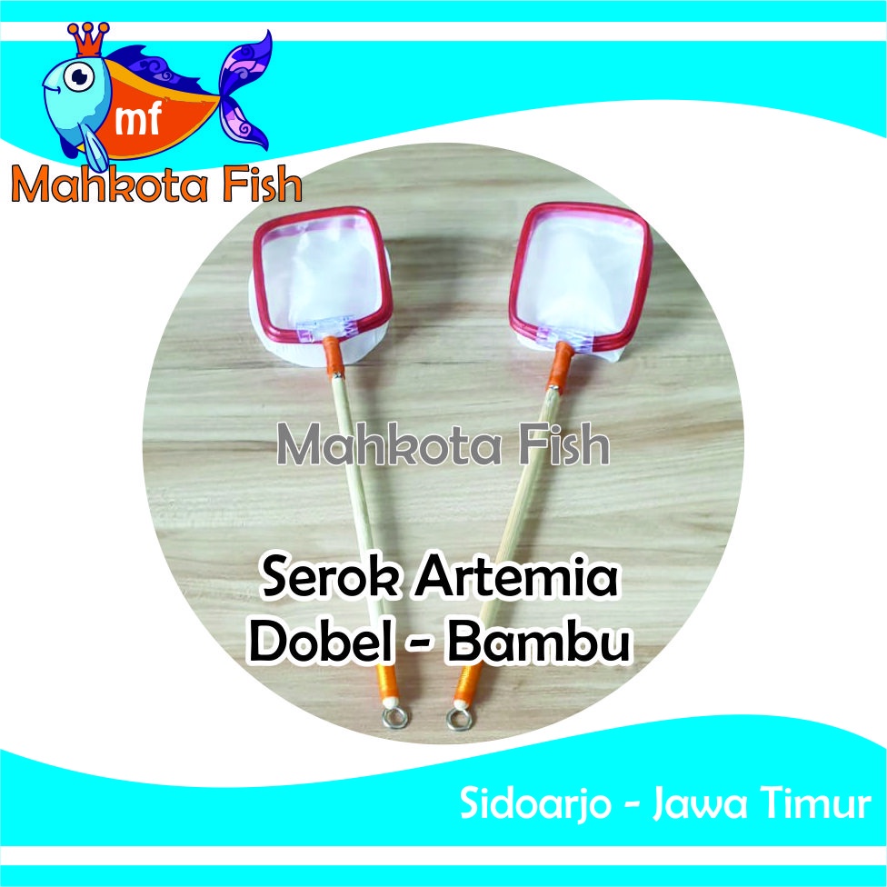 Serok BAMBU Artemia DOBEL / SEROK BAMBU / Jaring / Seser Atermia | GRATIS PACKING KARDUS