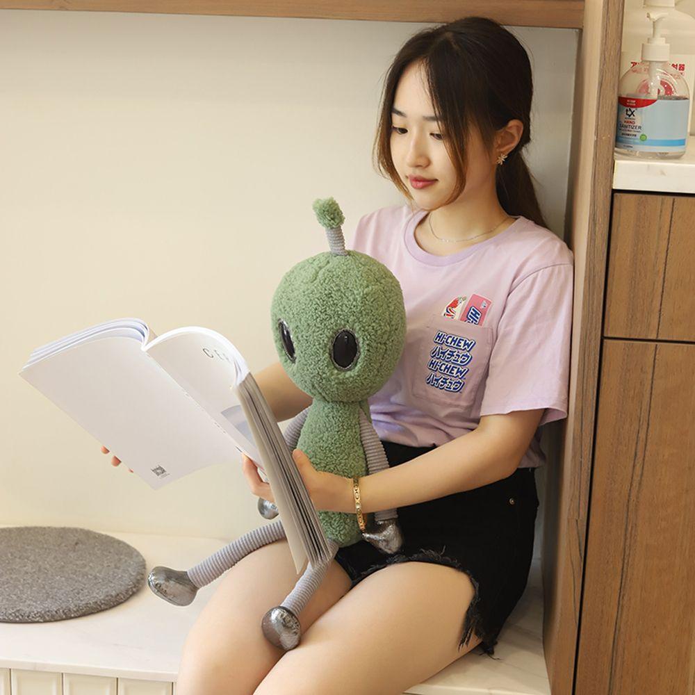 Lanfy Mainan Boneka Alien Bahan Plush Untuk Dekorasi Rumah / Hadiah Anak