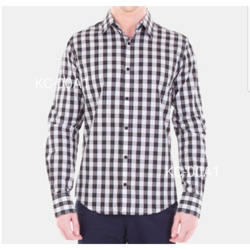 [kemeja COWOK KGD002 VE]Kemeja pria katun varian warna