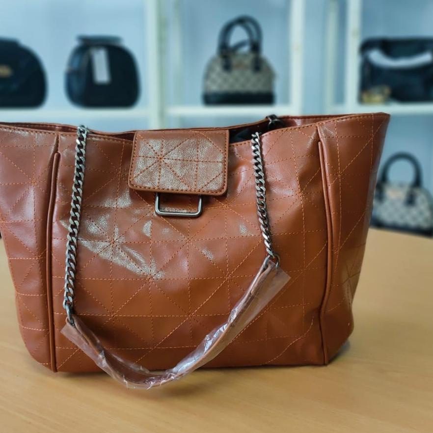 Terbagus.. TOTEBAG CEWEK TAS KERJA TOTEBAG GLOSSY SYNTHETIC ZR IMPORT / TOTEBAG WANITA