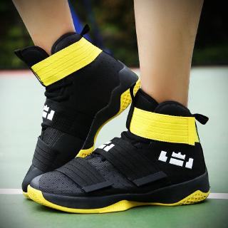 Ventilasi Yang  Baik Sepatu  Basket  Pria Wanita Non Slip 