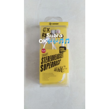 headset/handsfree papada pa200