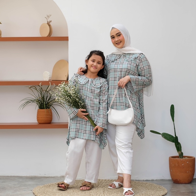 BAJU COUPLE BLOUSE IBU DAN ANAK BAJU ATASAN COUPLE IBU DAN ANAK KAULA