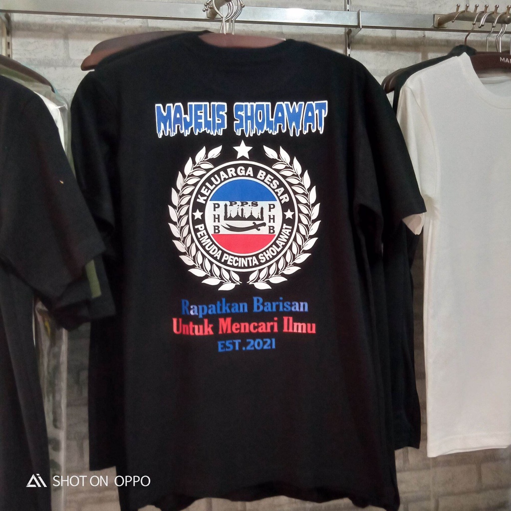 [COD] Kaos PHB Majlis Sholawat Mencari Ilmu  unisex