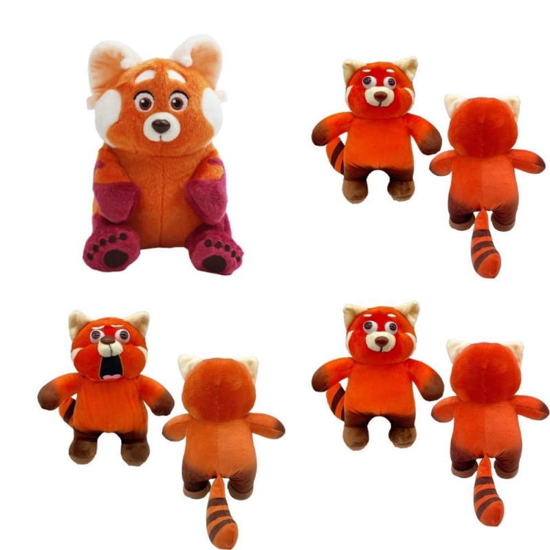 Mainan Boneka Turning Red Stuffed Plush Panda Disney Lucu 23cm Untuk Hadiah Ulang Tahun Anak Perempuan