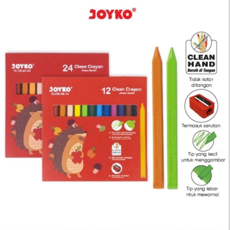 

KRAYON BERSIH CLEAN CRAYON JOYKO