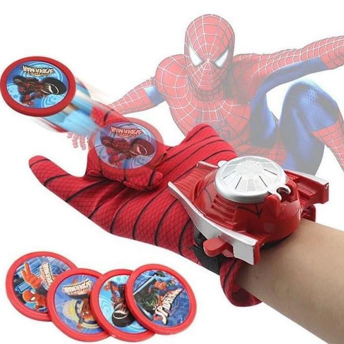 Mainan Anak Laki Laki - Spiderman Launcher - Mainan Spiderman