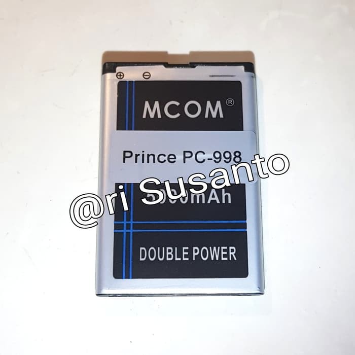 Battery Batre Baterai Double Power Mcom Prince PC998 PC- 998 PC 998