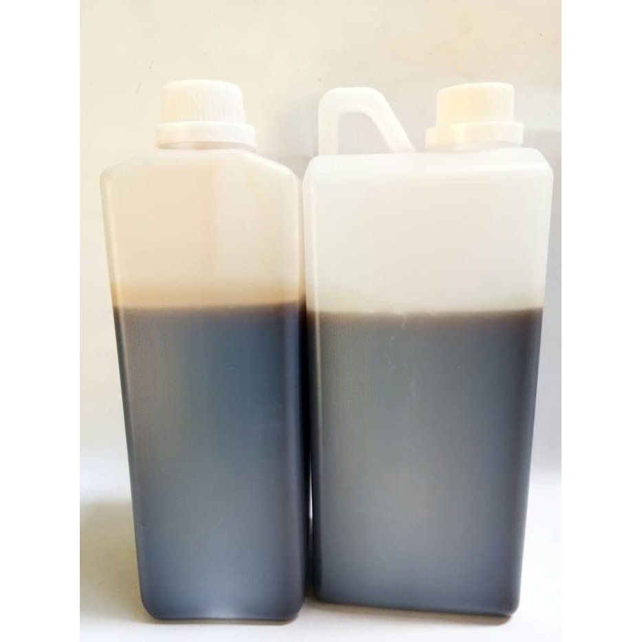 

madu murni hitam pahit.kental tanpa campuran herbal 1kg