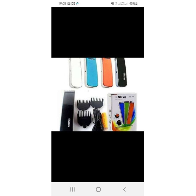 Alat cukur  rambut kumis. jenggot portabel. elekrikGW-216