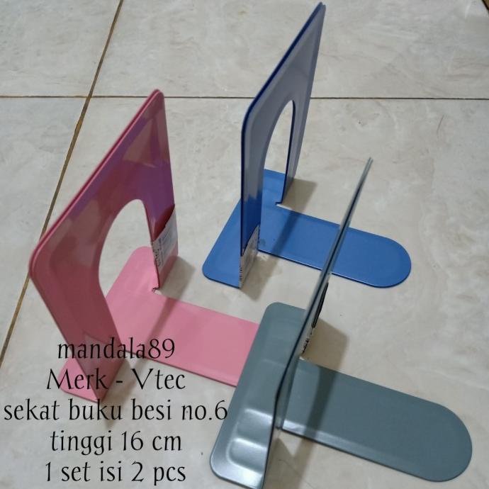 

Pembatas buku - sekat besi no.6 @2 pcs