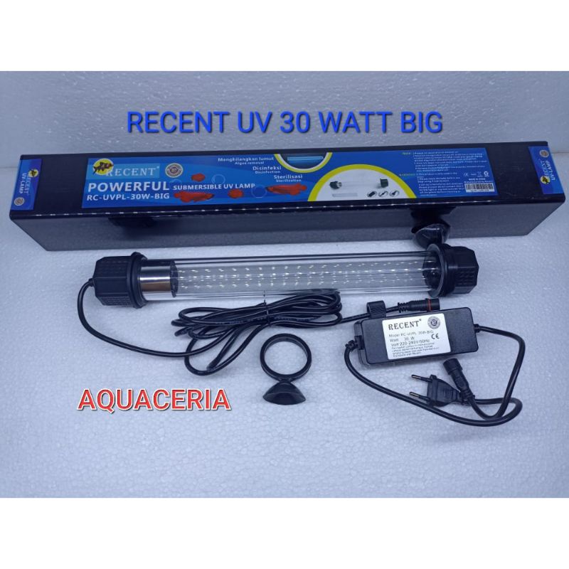 Lampu UV Filter kolam RECENT UV 30 Watt BIG STERILIZER
