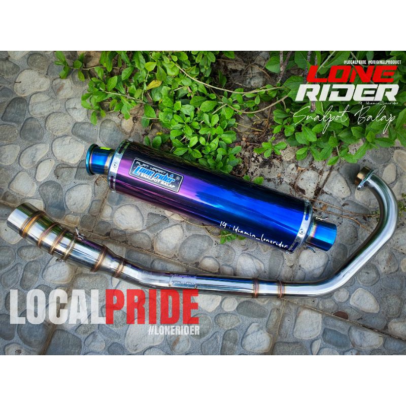 Lone Rider Original - ME - Middle End ft. Big Volume Bluemoon - SATRIA F 150