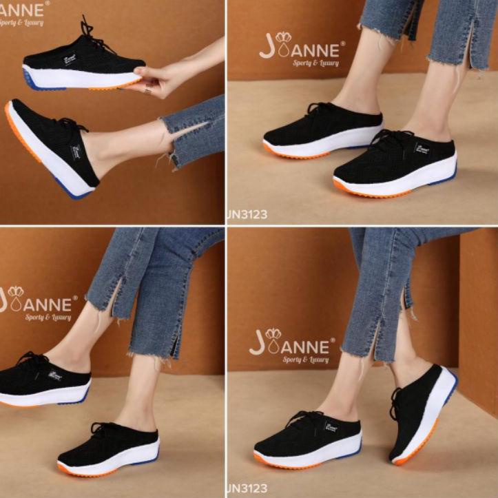 BAYAR DITEMPAT✔️RESTOCK [ORIGINAL] JOANNE Casual Slop Sneakers Shoes Sepatu Wanita #JN3123|SQ9