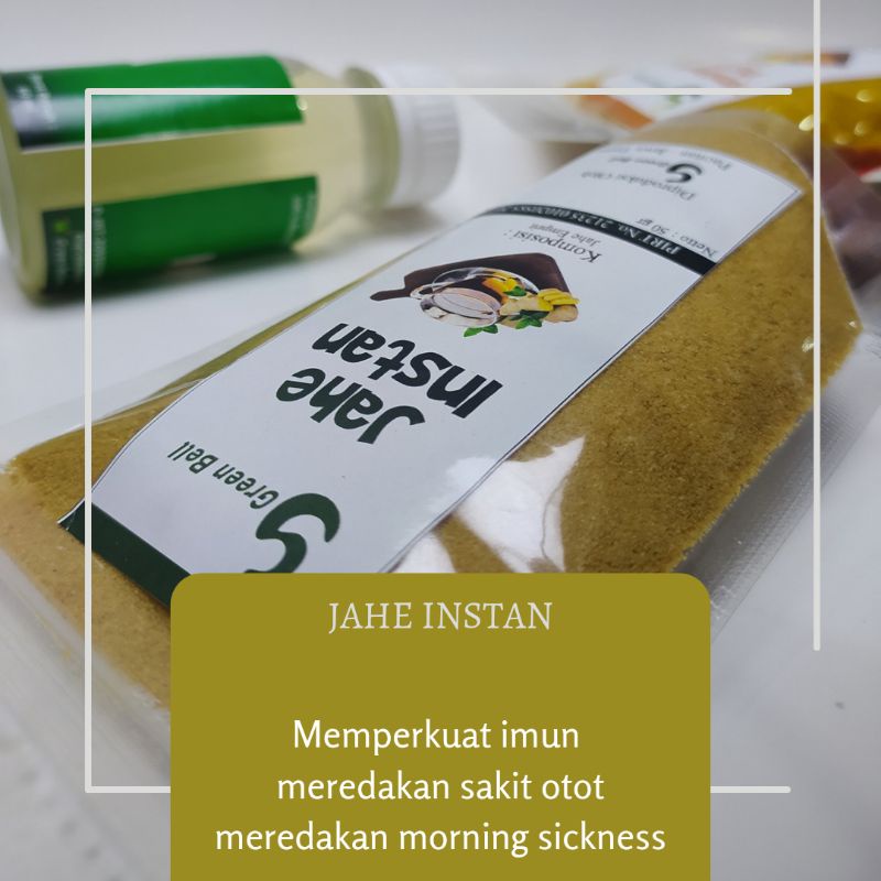 

jahe instan / jahe serbuk (100gram)