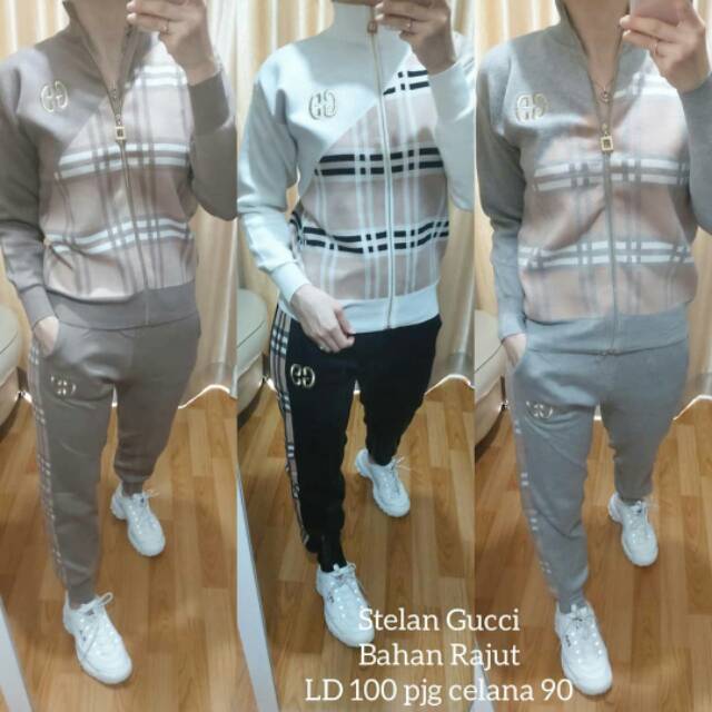 Setelan Gucci Knit Import